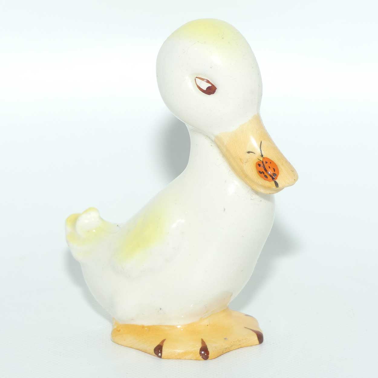 #0760 Beswick Duck with Ladybird on Beak