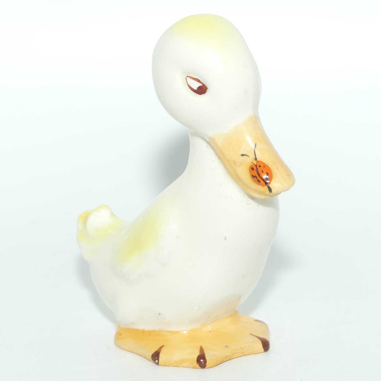 #0760 Beswick Duck with Ladybird on Beak
