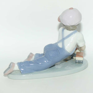 Lladro figure All Aboard | Collectors Society 1992 | #7619