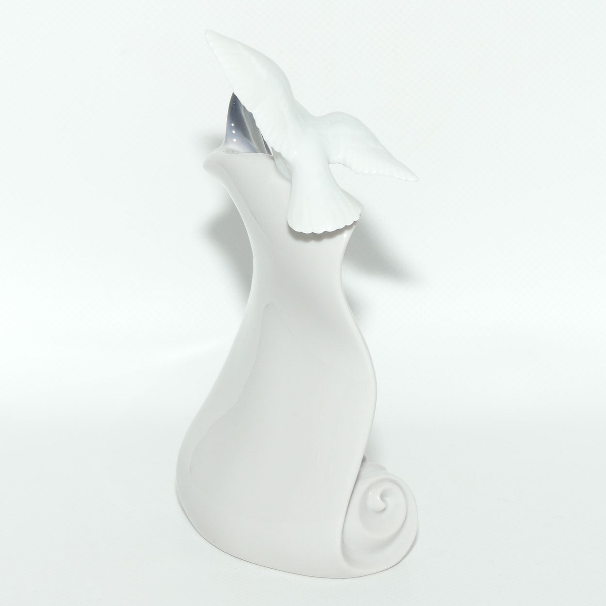 Lladro Society Dove and Pink Rose display plaque | #7677 | plaque only