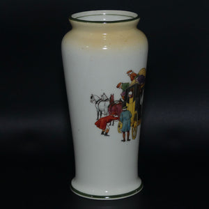 Royal Doulton Coaching Days | White Ground vase | Shape 767 #1 | E3804