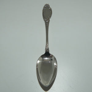 German 800 Silver set of 6 tea spoons | Bruckmann & Sohne | Model 195