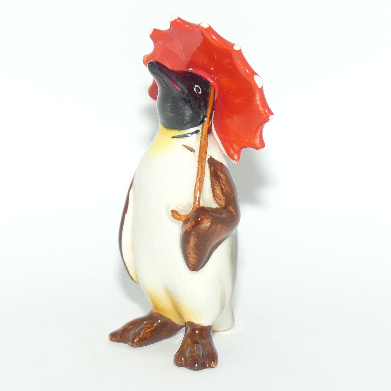 #0802 Beswick Penguin holding Umbrella