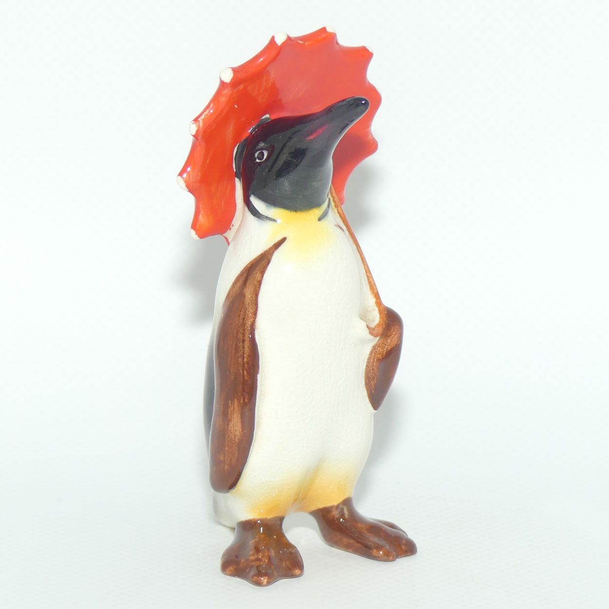#0802 Beswick Penguin holding Umbrella