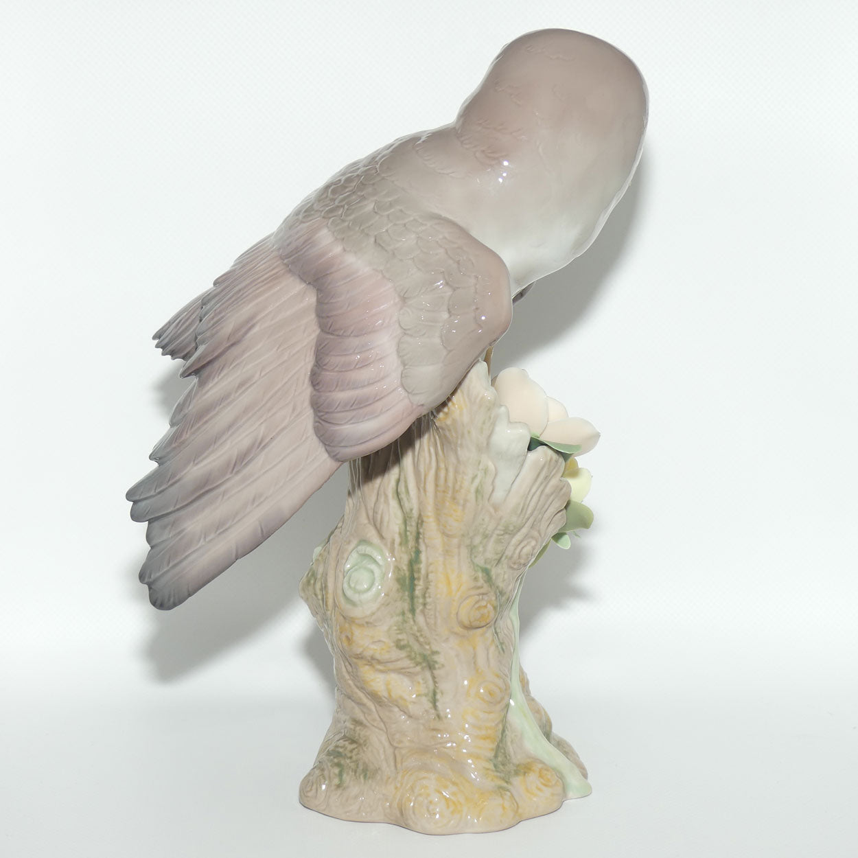 Lladro figure Owl | Floral Encrusted Branch | #8157 | boxed