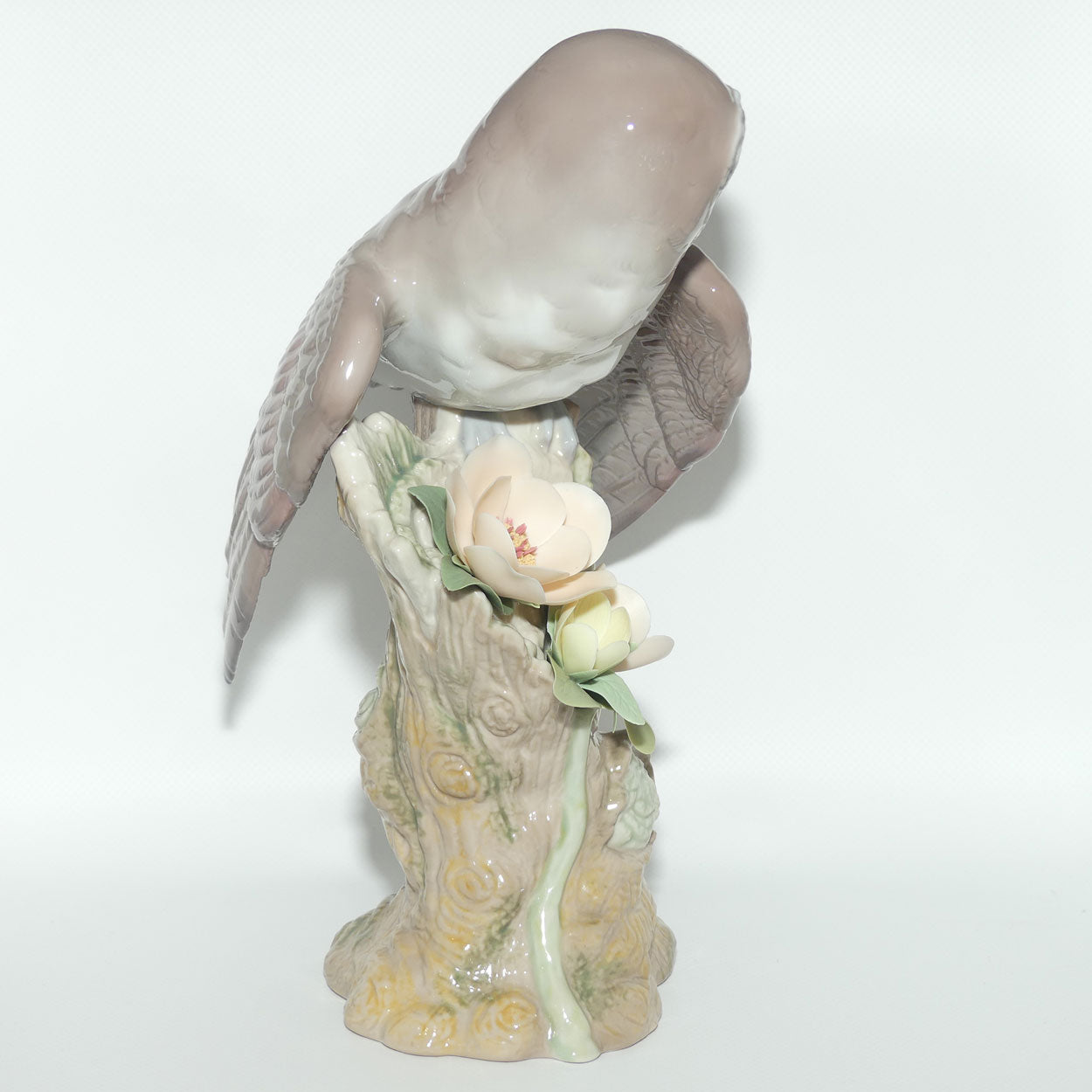 Lladro figure Owl | Floral Encrusted Branch | #8157 | boxed