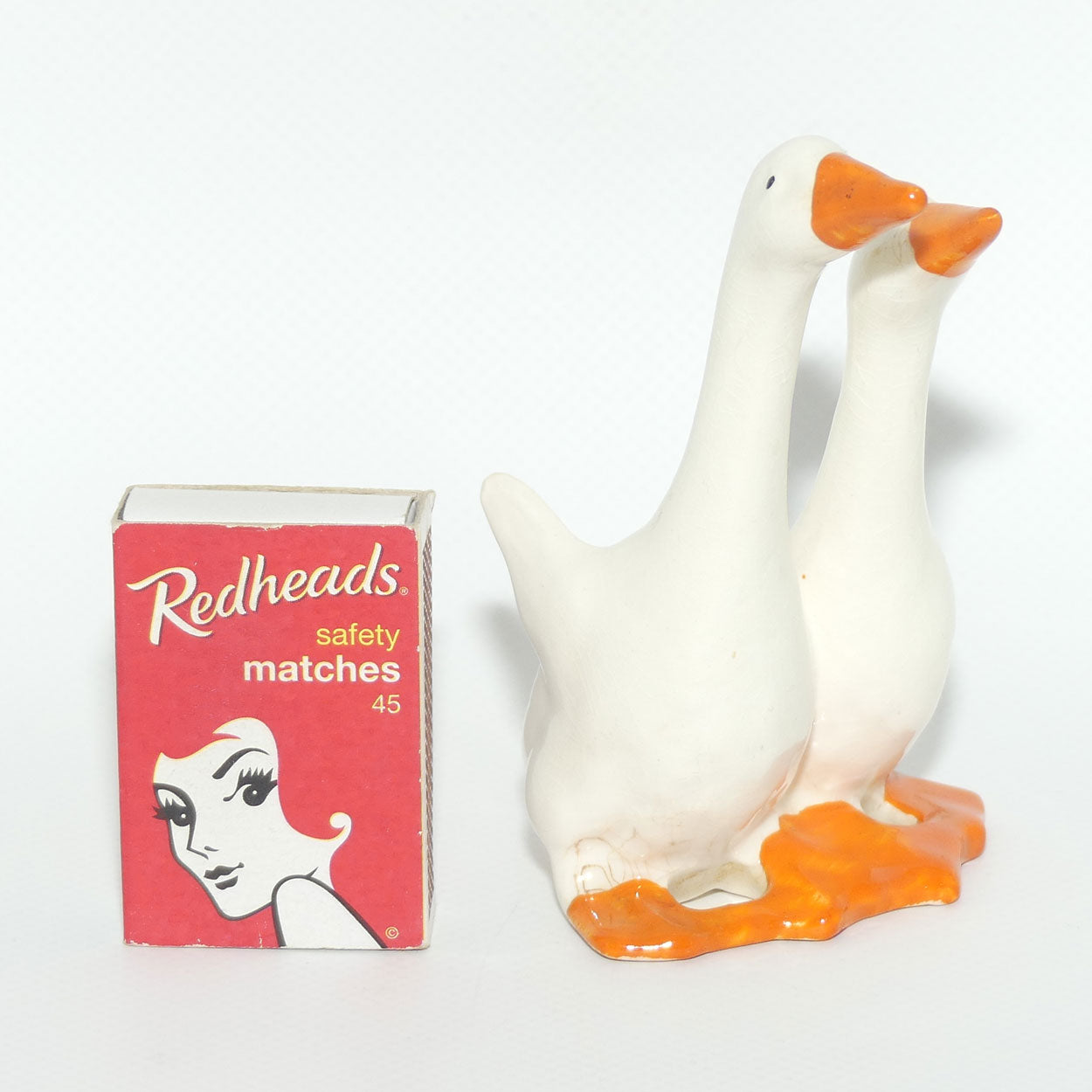 #0820 Beswick Pair of Geese