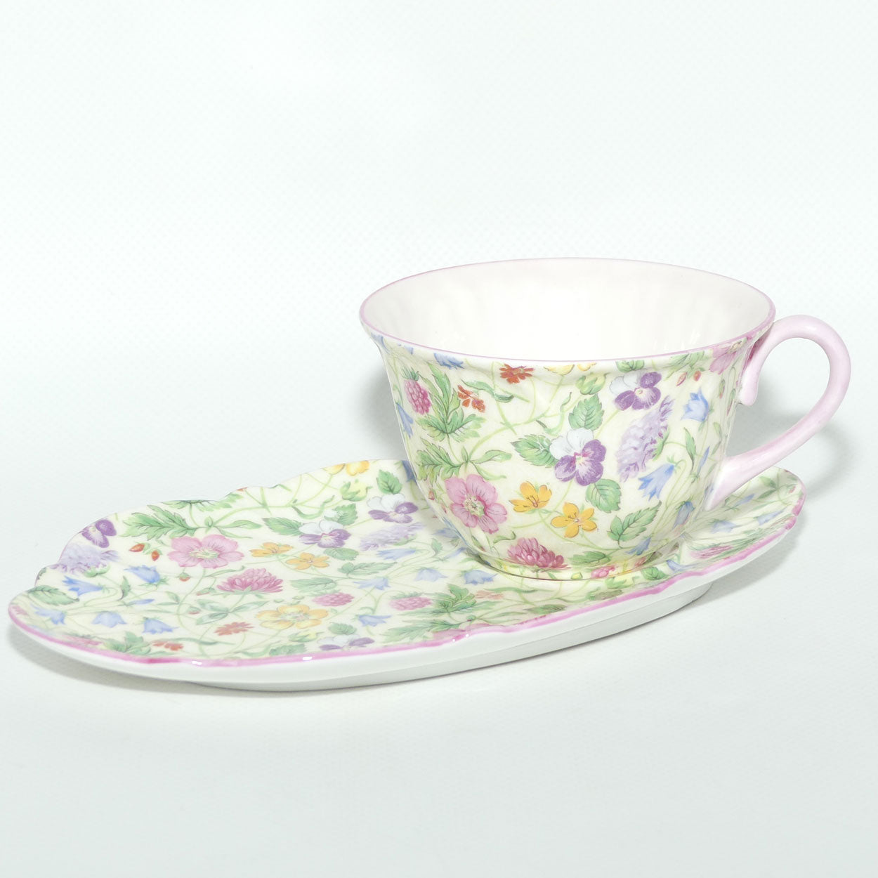 Shelley Oleander shape Countryside pattern Hostess duo | 823/59
