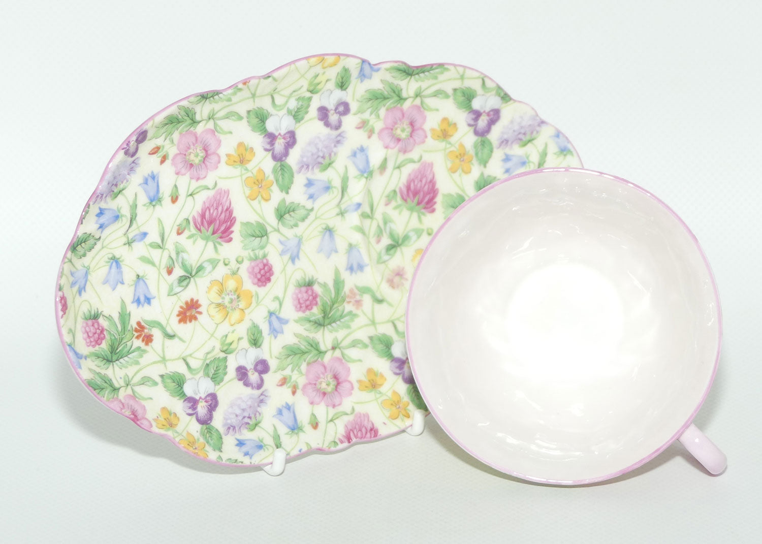 Shelley Oleander shape Countryside pattern Hostess duo | 823/59
