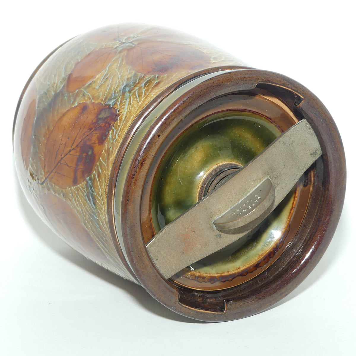 Royal Doulton Lambeth Natural Foliage tobacco jar | tobacco humidor X8346