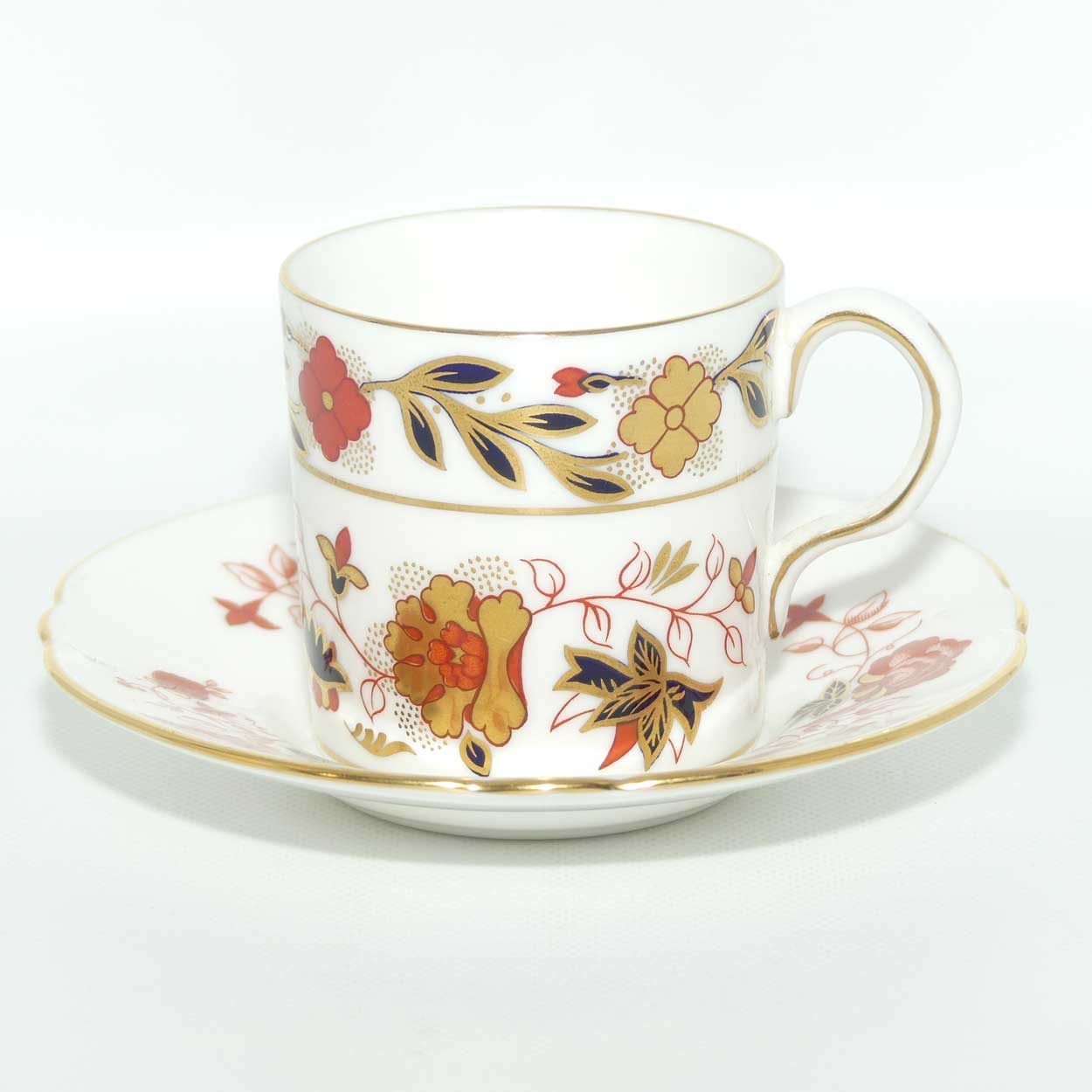 Royal Crown Derby mixed pattern coffee duo | 2nd