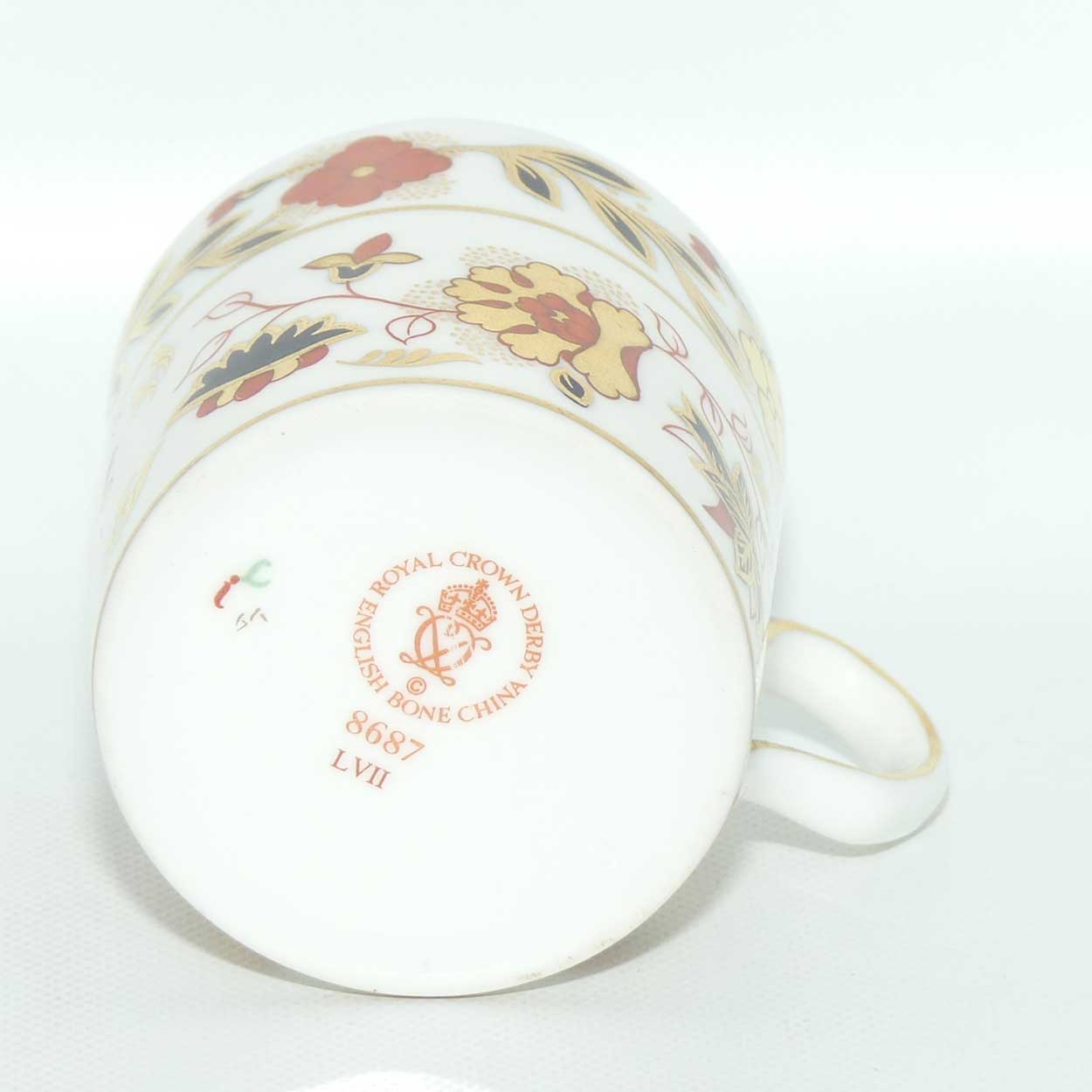 Royal Crown Derby mixed pattern coffee duo | 2nd