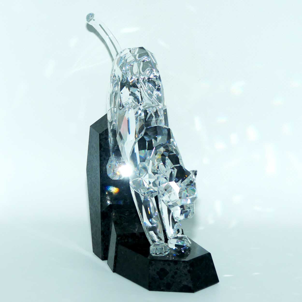 Swarovski Crystal #874337 | Soulmates | Panther on Granite | no box