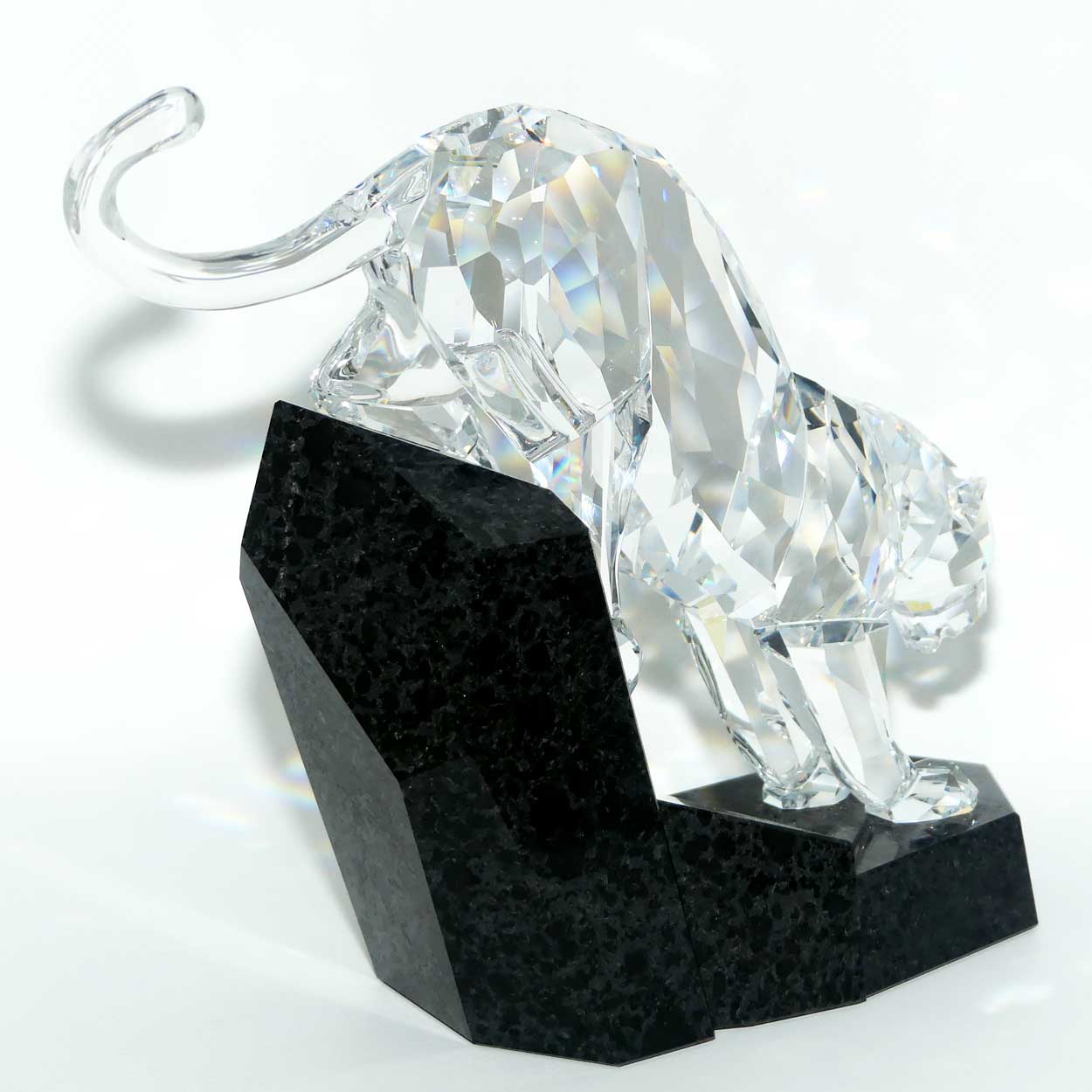 Swarovski Crystal #874337 | Soulmates | Panther on Granite | no box
