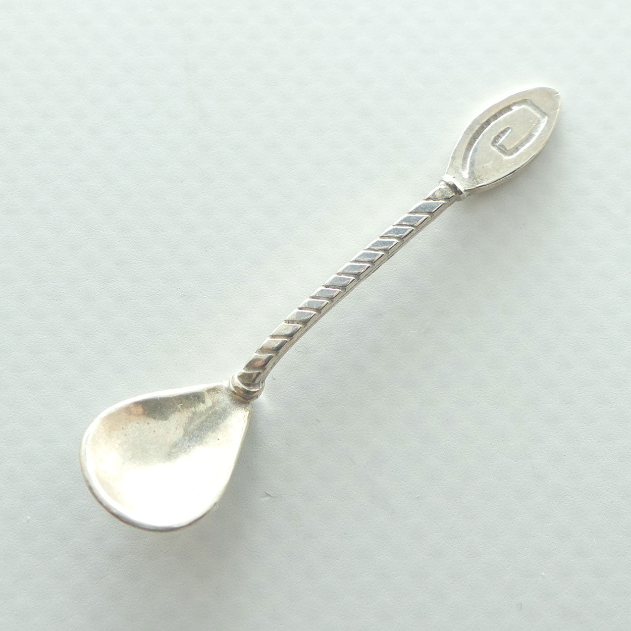 Egyptian 925 Sterling Silver miniature spoon