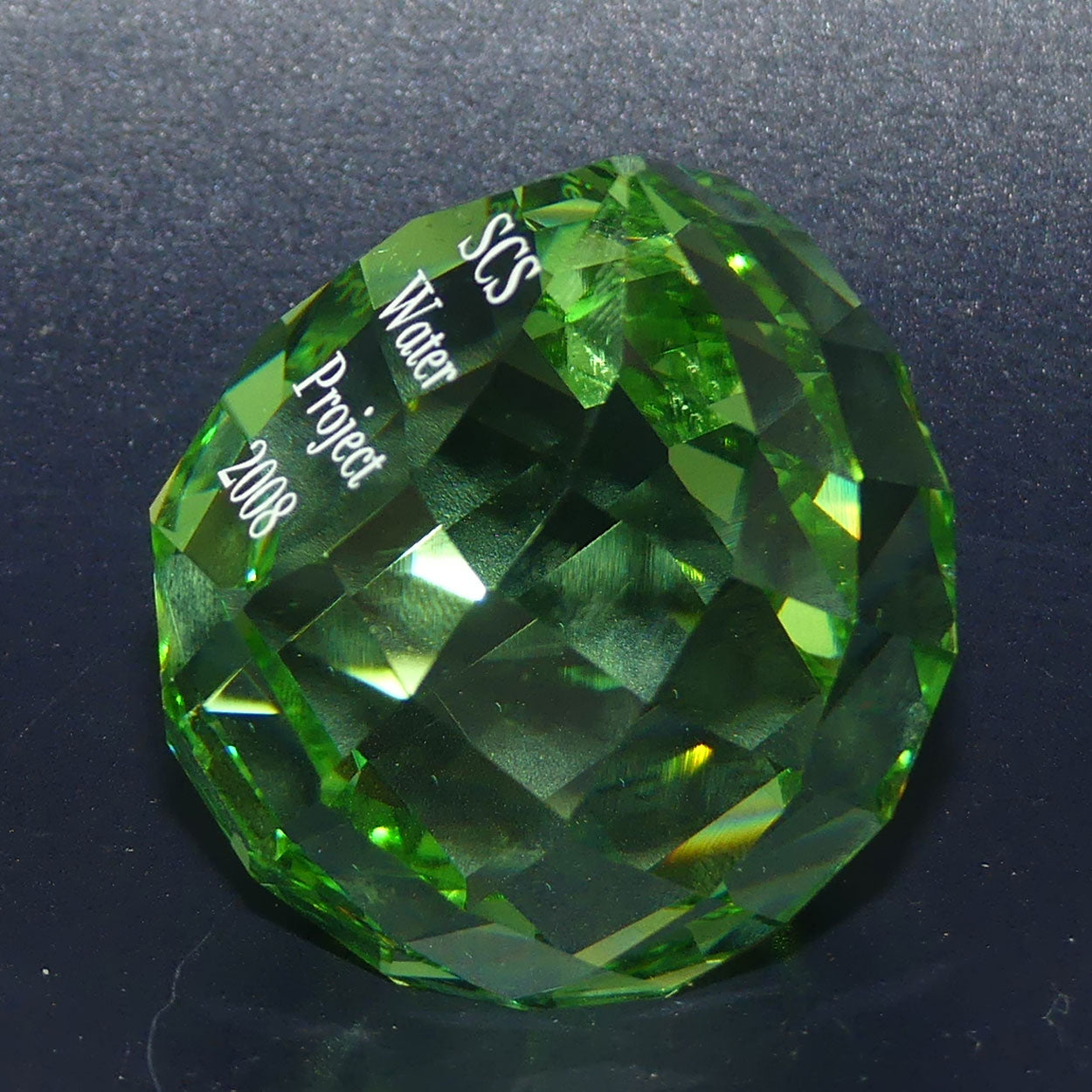 Swarovski Crystal #967003 | 2008 SCS Water Project plaque | boxed