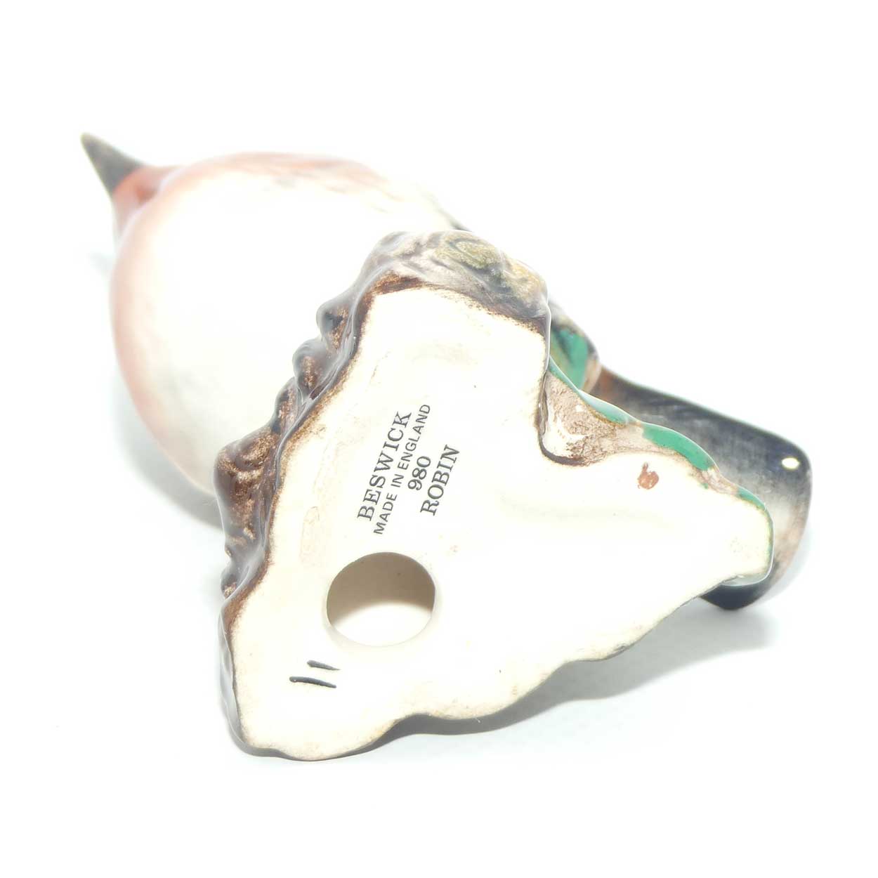 #980B Beswick  Robin | Leaf Base