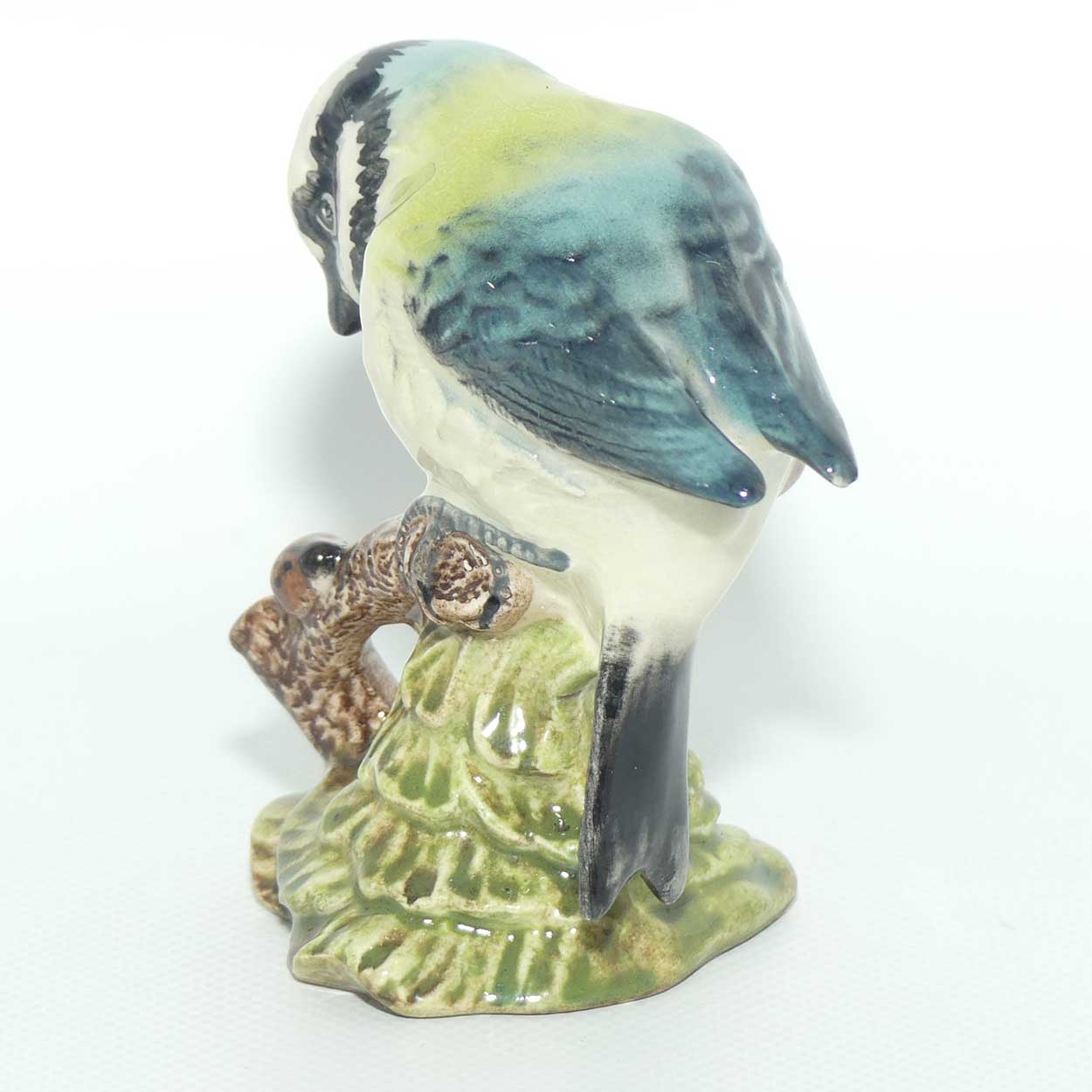 #0992B Beswick Blue Tit | Ladybug on Branch | #3