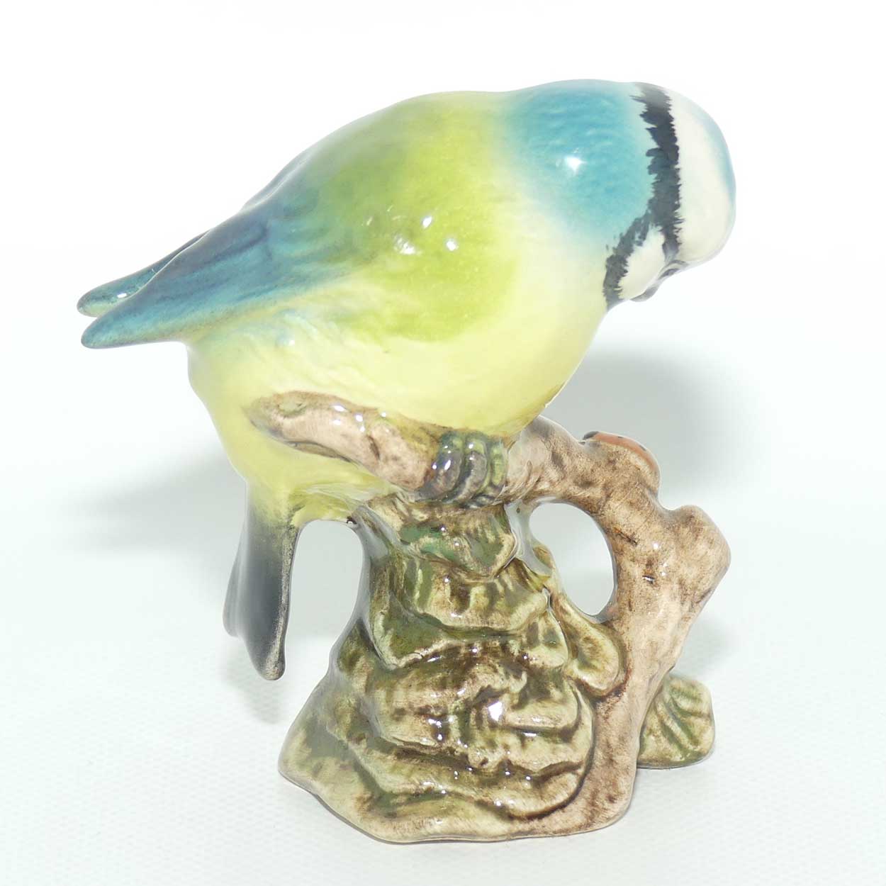 #0992B Beswick Blue Tit | Ladybug on Branch | #4