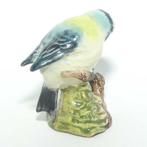 #0992B Beswick Blue Tit | Ladybug on Branch | #3