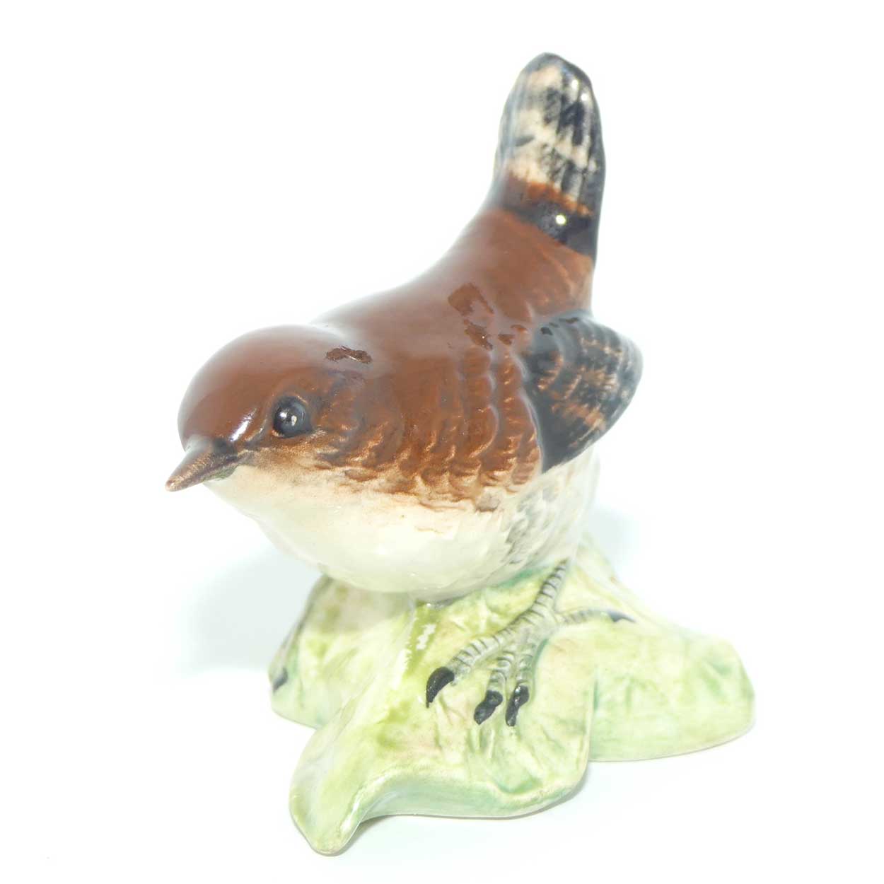 #0993B Beswick Wren | Base is a Leaf | #2
