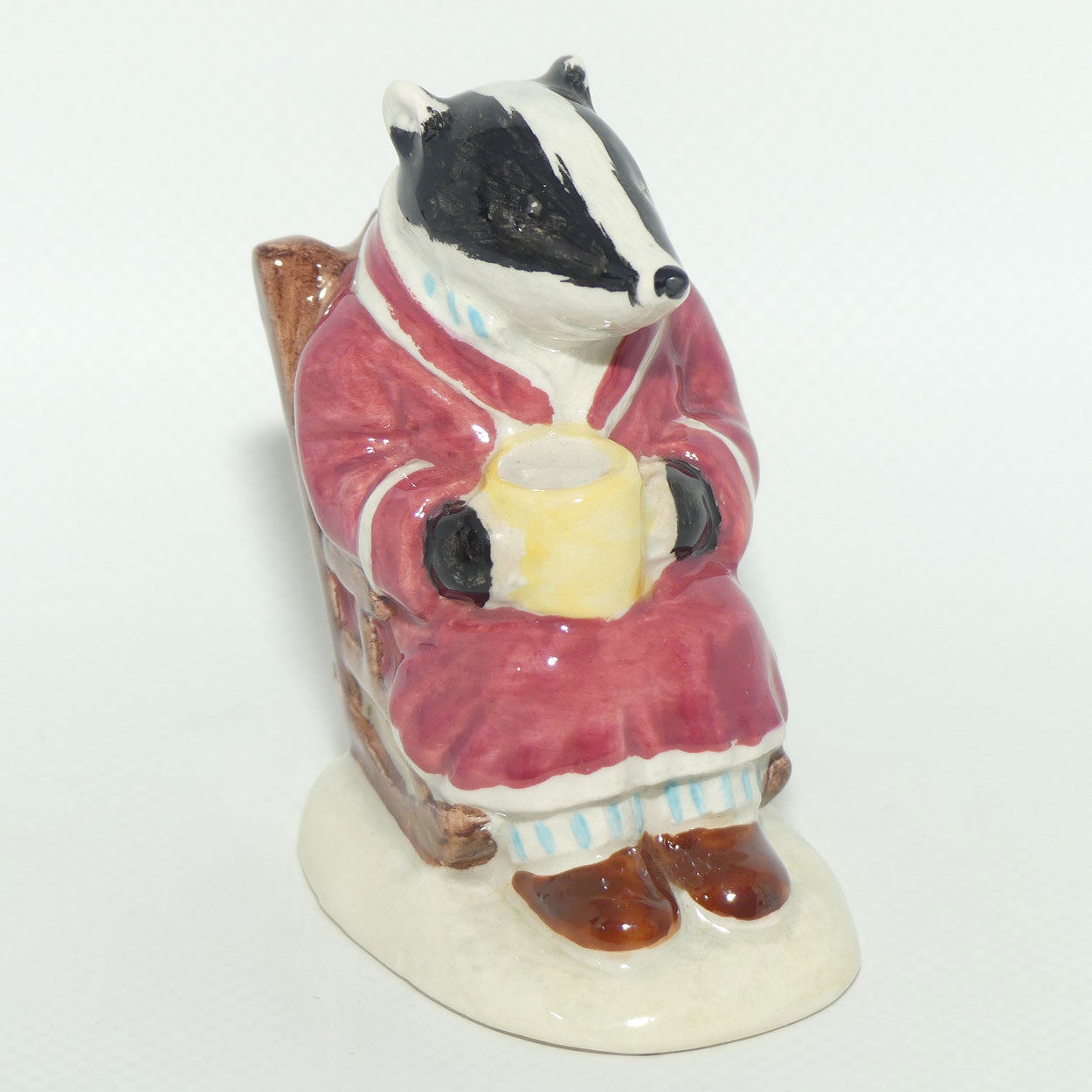 Royal Albert Wind in the Willows figure AW2 Badger | boxed