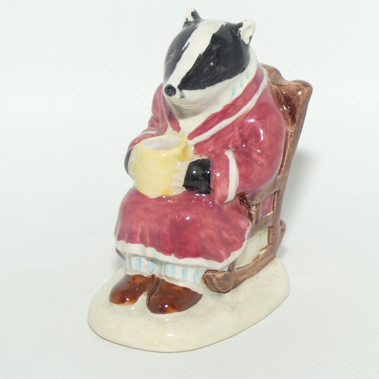 Royal Albert Wind in the Willows figure AW2 Badger | boxed