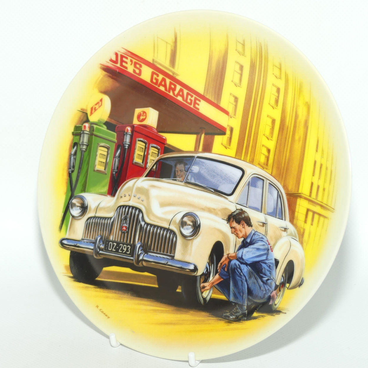 Bradex 03 M02 4.2 plate | The All Australian Car Series | 1948 The FX Holden | Plate Number A-092