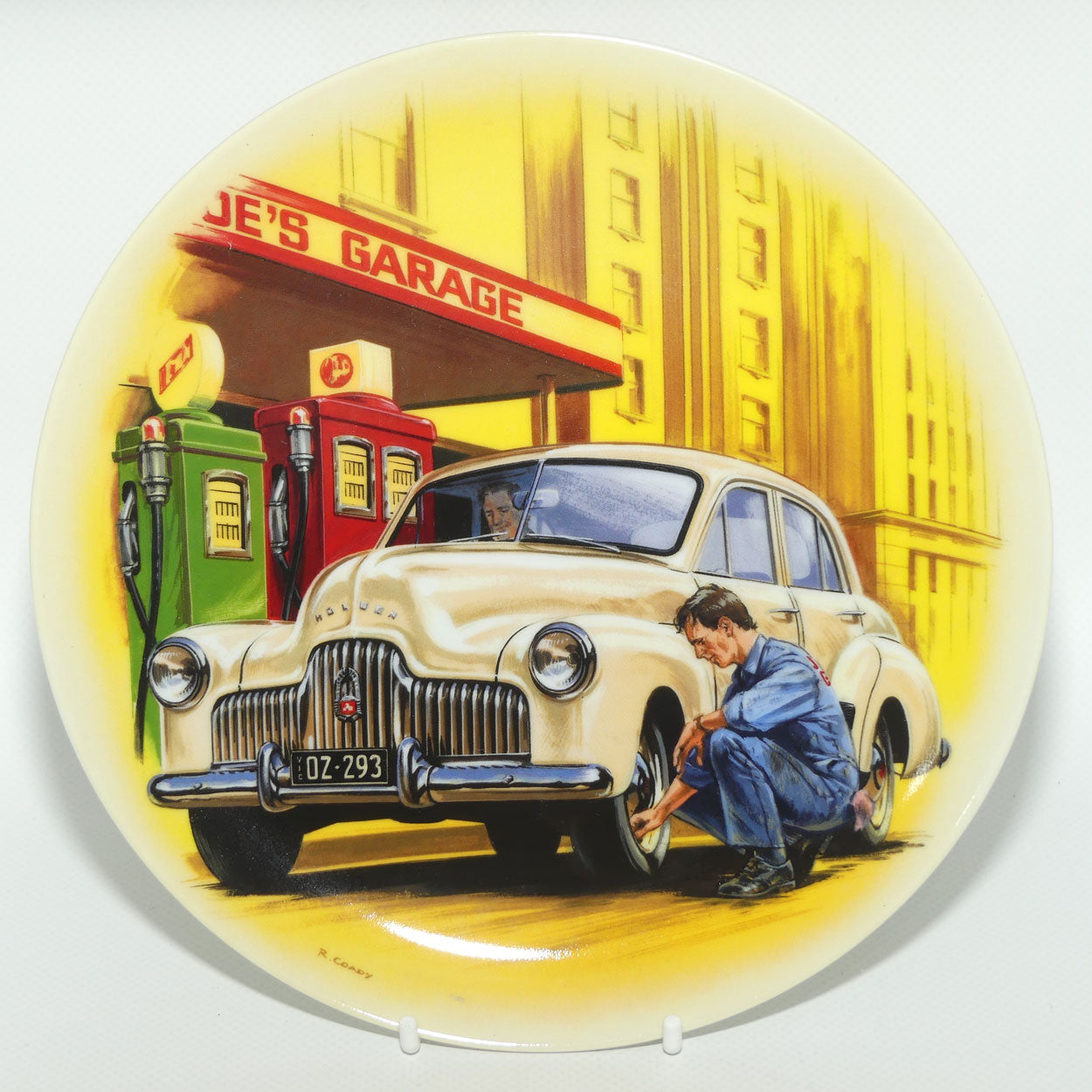 Bradex 03 M02 4.2 plate | The All Australian Car Series | 1948 The FX Holden | Plate Number A-092