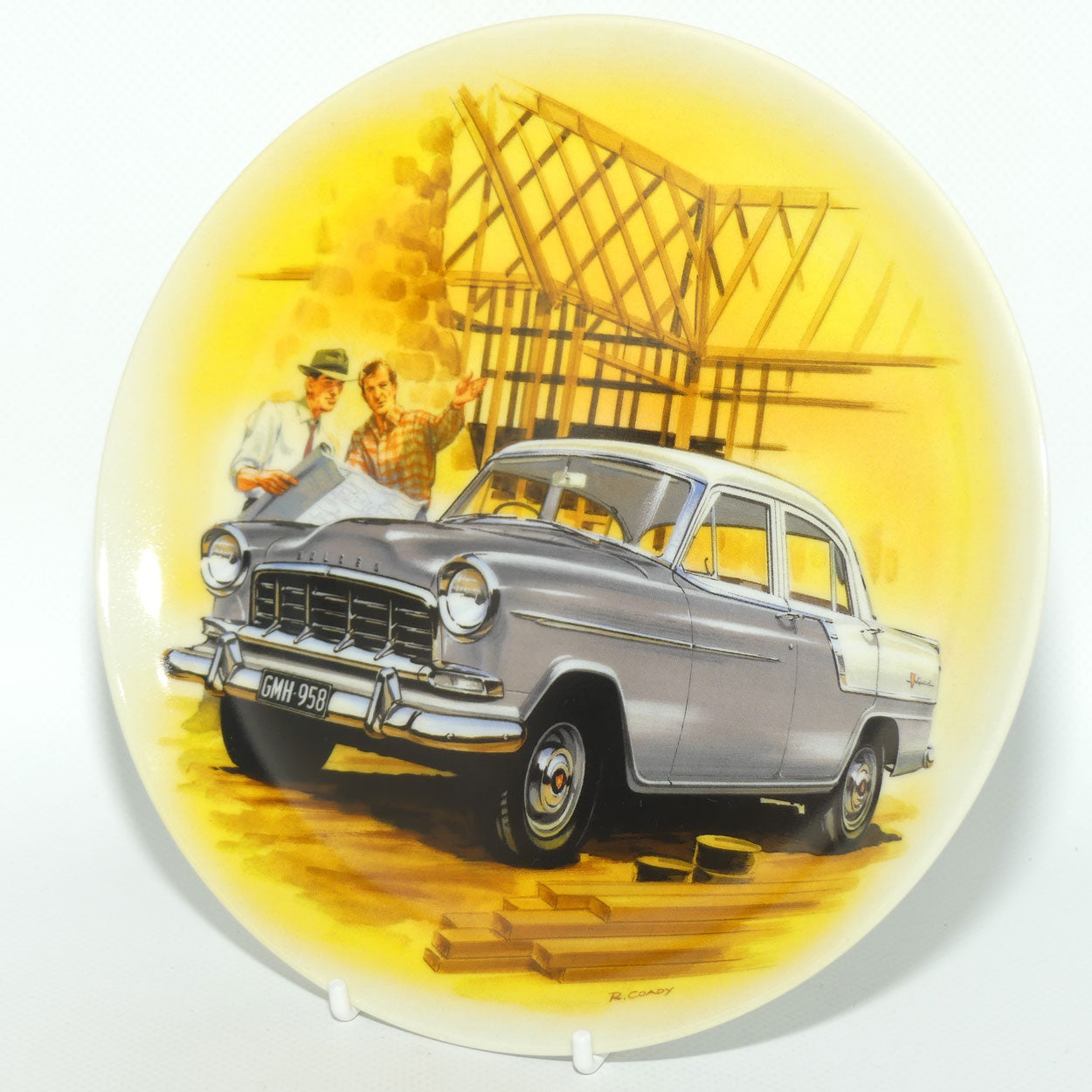 Bradex 03 M02 4.4 plate | The All Australian Car Series | 1958 The FC Holden | Plate Number A-278