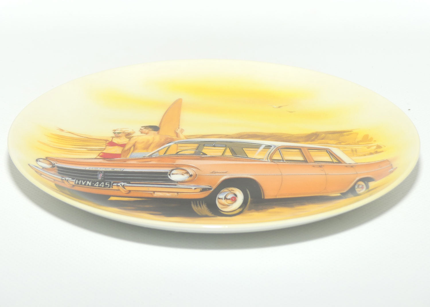 Bradex 03 M02 4.8 plate | The All Australian Car Series | 1963 The EH Holden | Plate Number A-385