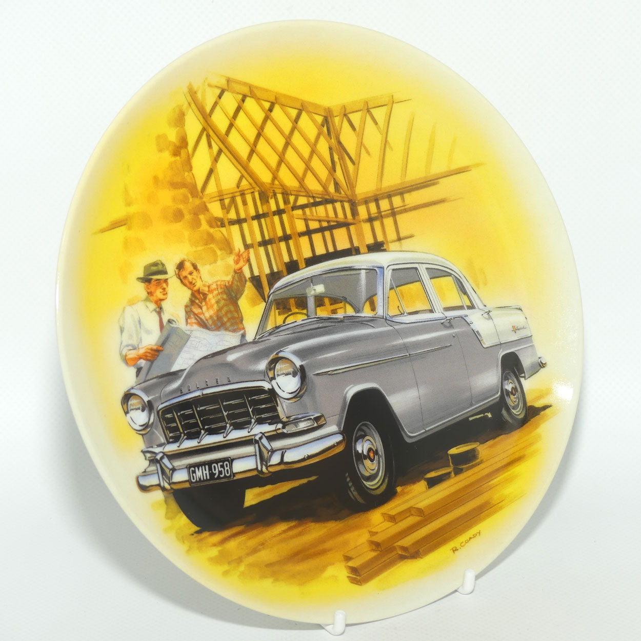 Bradex 03 M02 4.4 plate | The All Australian Car Series | 1958 The FC Holden | Plate Number A-657