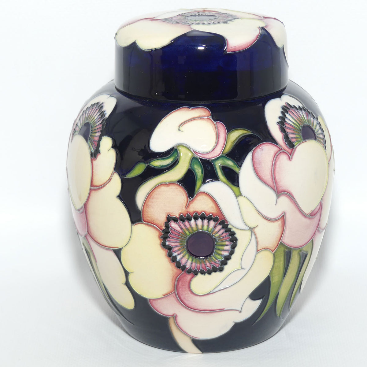 Moorcroft Anemone Blush 769/6 Ginger Jar