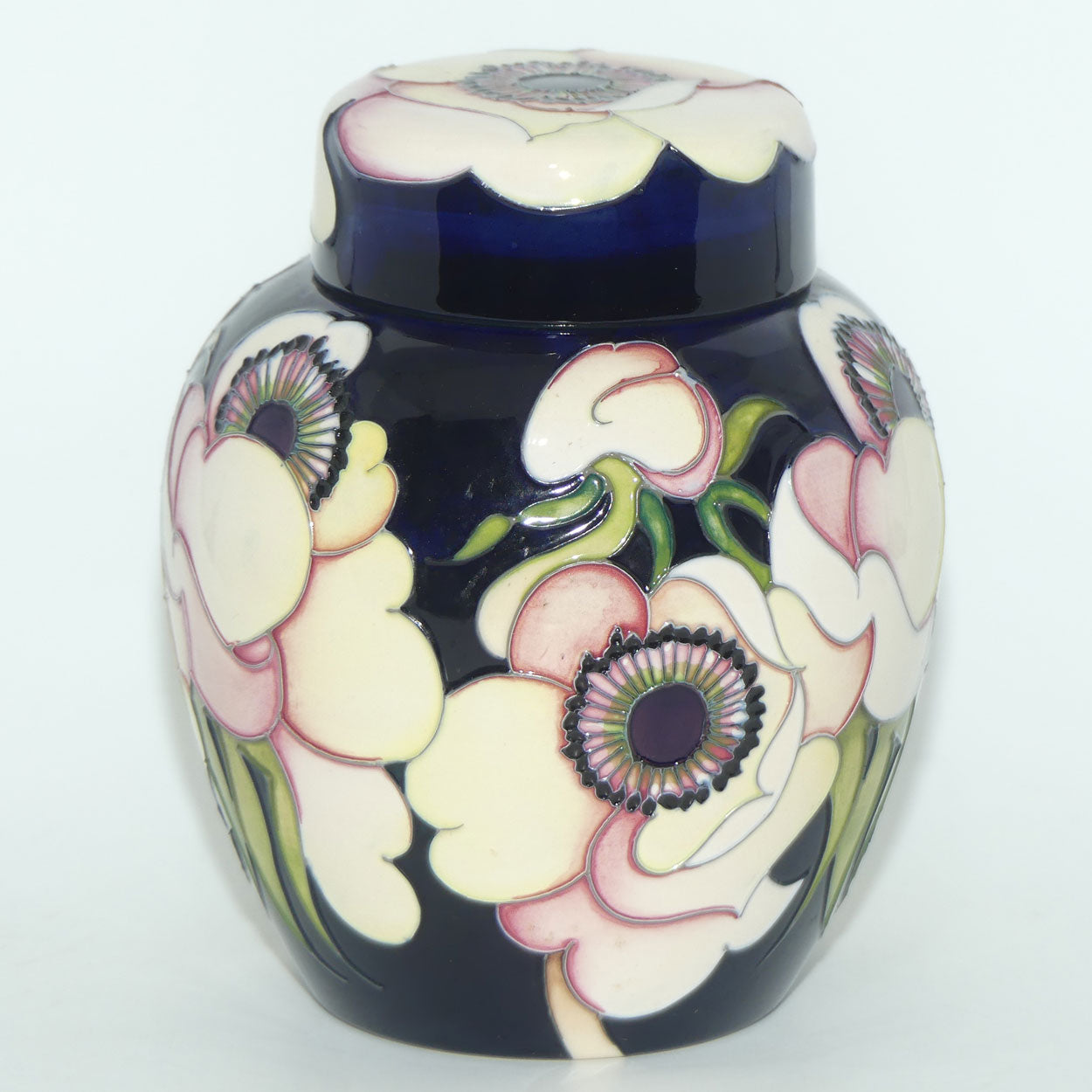 Moorcroft Anemone Blush 769/6 Ginger Jar