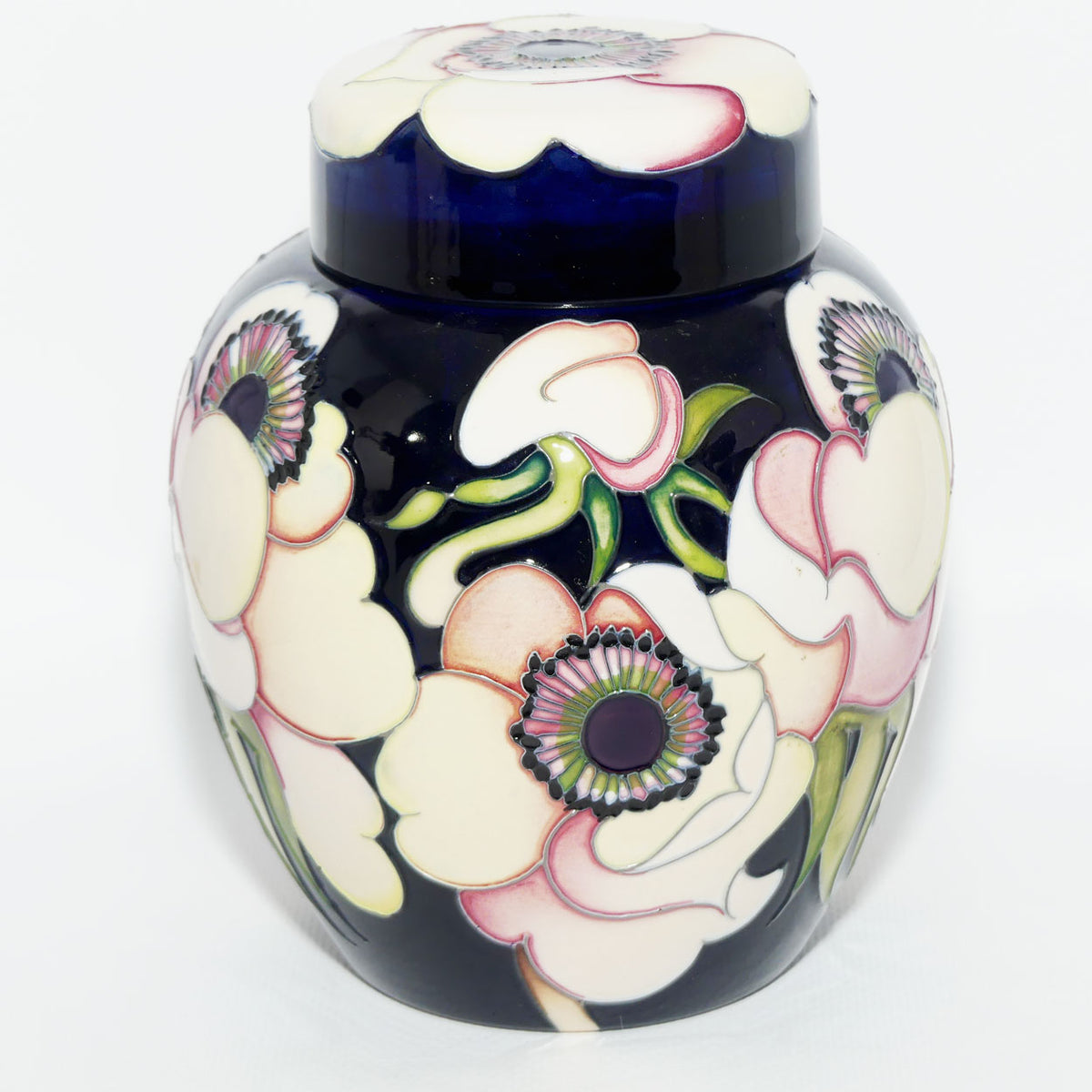 Moorcroft Anemone Blush 769/6 Ginger Jar