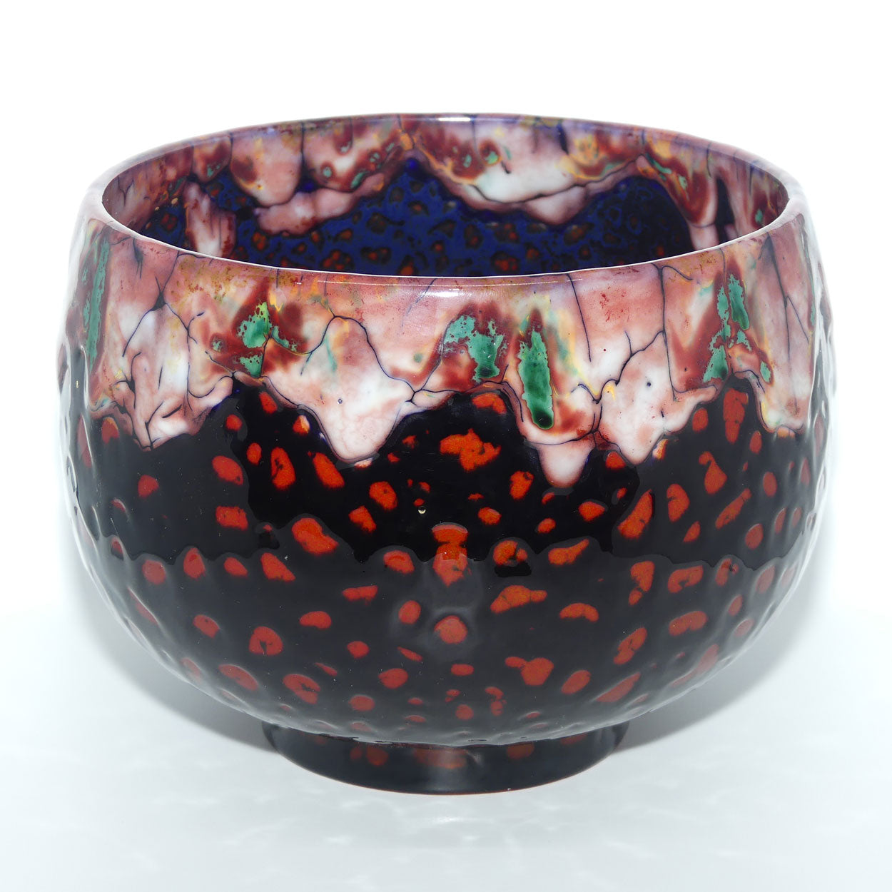 BA20 Royal Doulton Burslem Artwares Flambe | Nanjing Bowl in Chang | LE 049/350