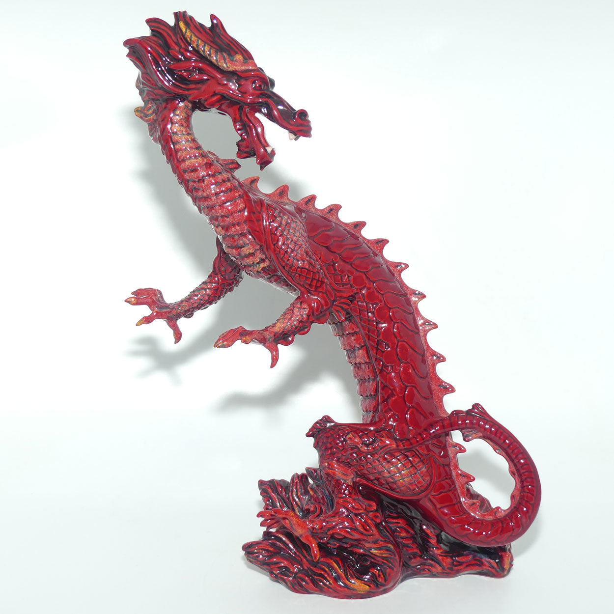BA32 Royal Doulton Burslem Artwares Flambe | Shenlong Dragon | LE 149/250