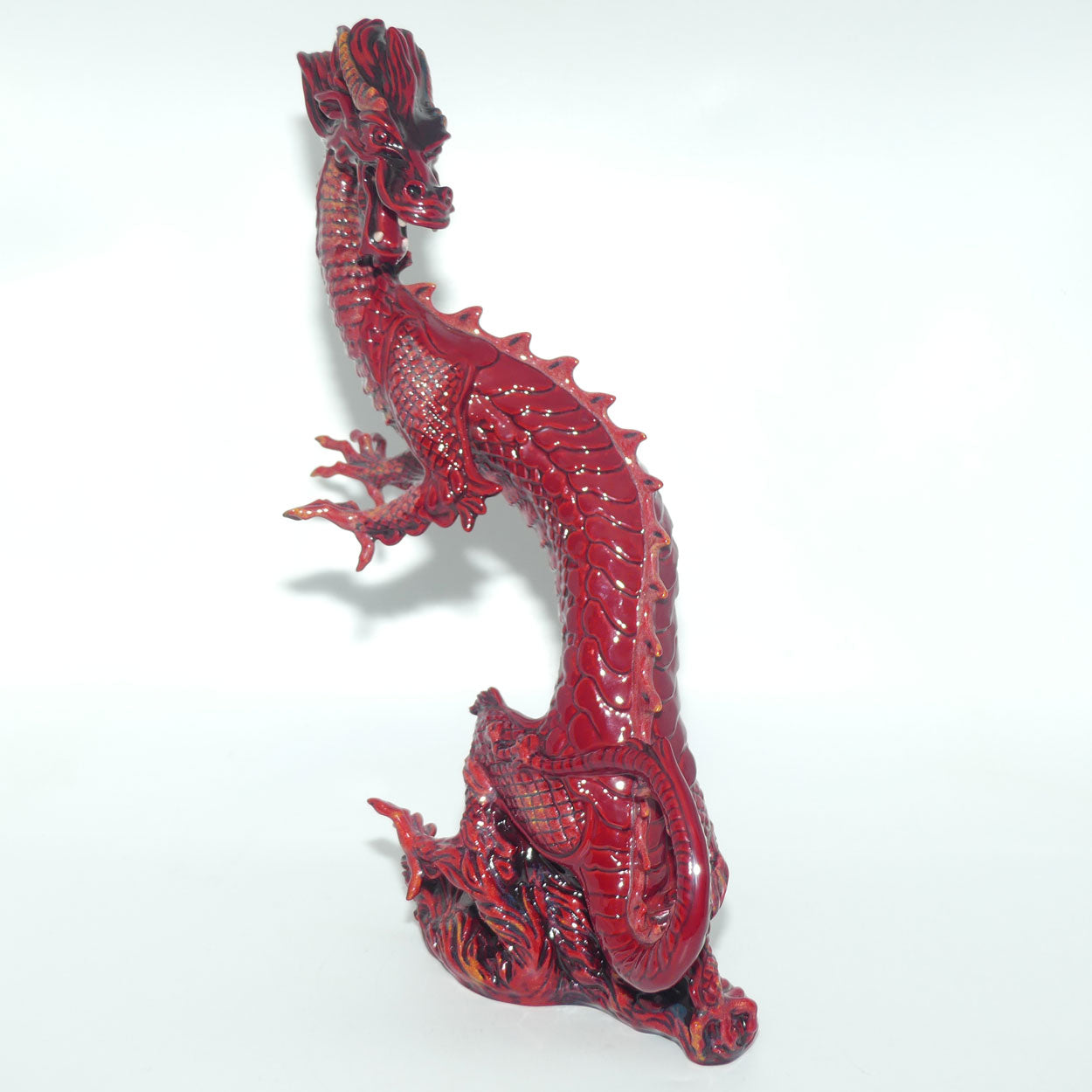 BA32 Royal Doulton Burslem Artwares Flambe | Shenlong Dragon | LE 149/250