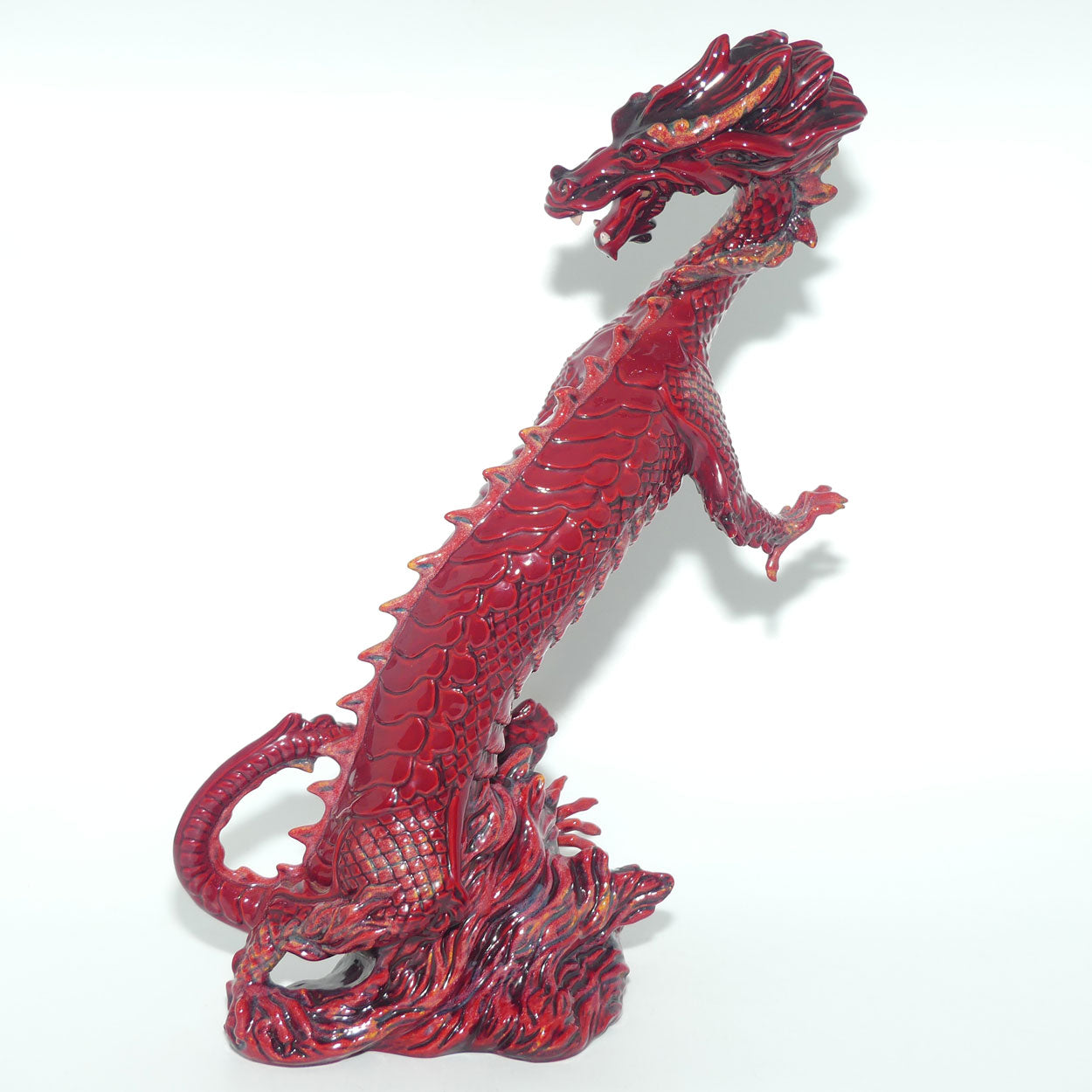 BA32 Royal Doulton Burslem Artwares Flambe | Shenlong Dragon | LE 149/250