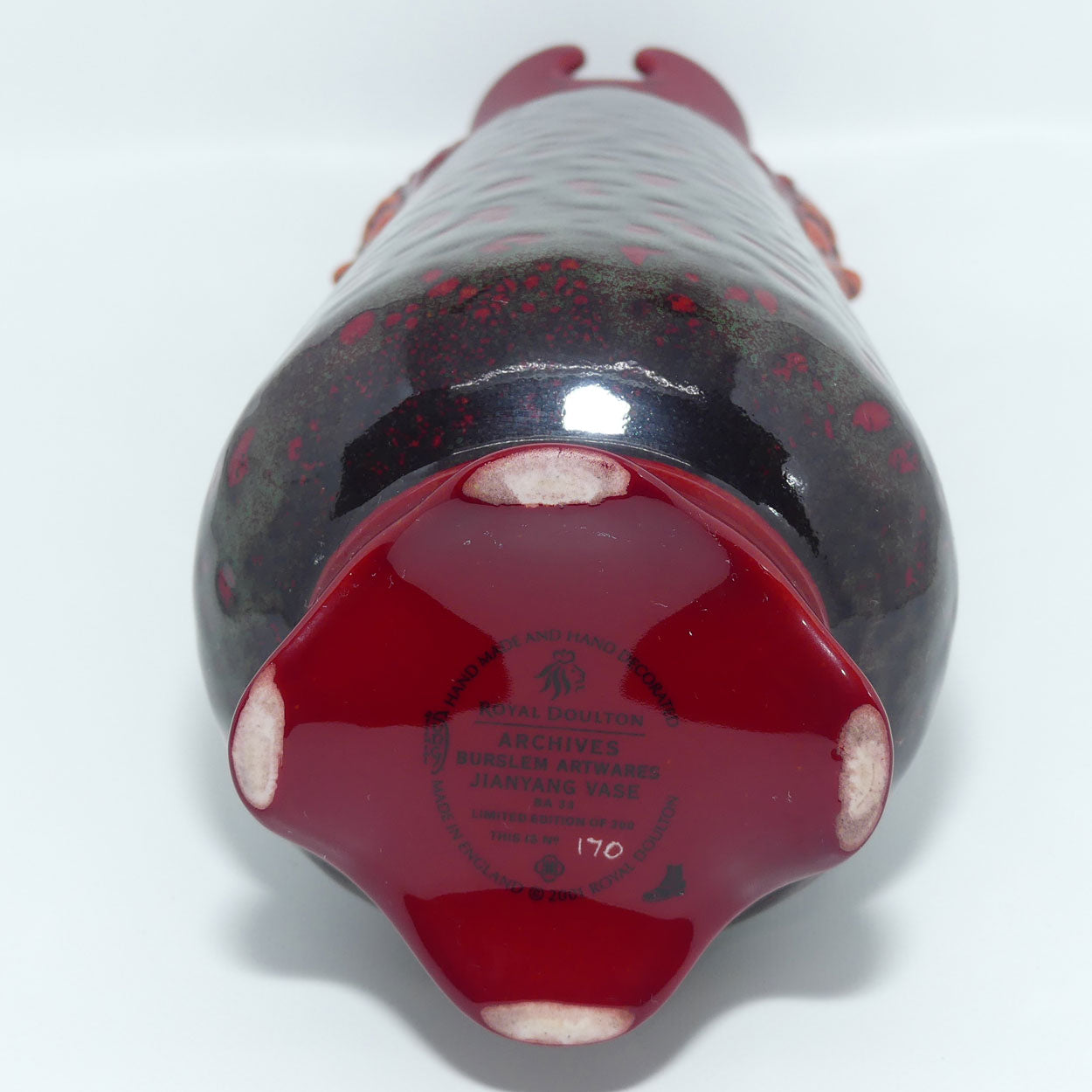 BA33 Royal Doulton Burslem Artwares Jianyang Vase