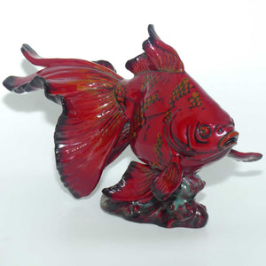 BA39 Royal Doulton Flambe Burslem Artwares Gansu Fish | LE 19/250