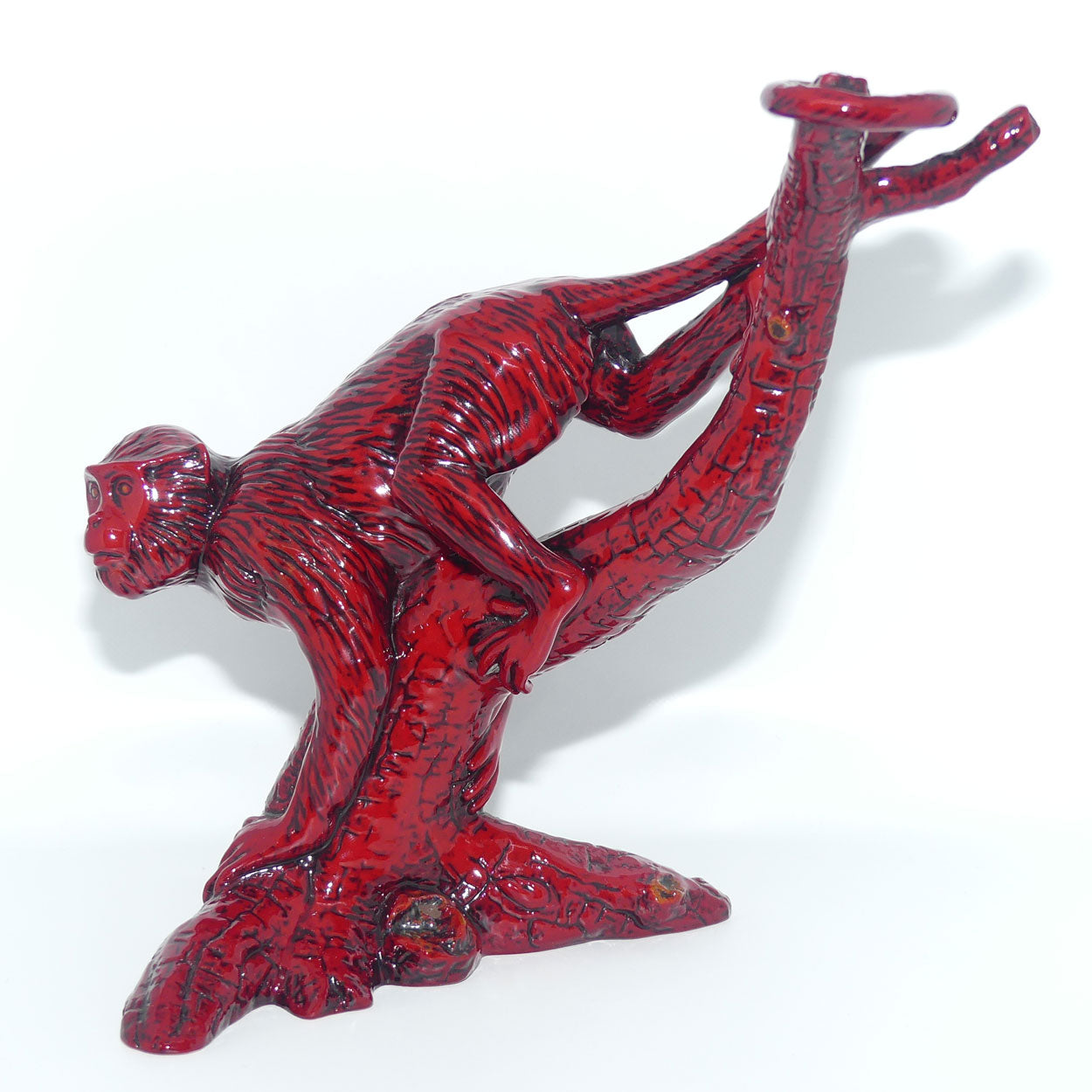 BA40 Royal Doulton Flambe Burslem Artwares Suzhou Monkey | LE 200/250