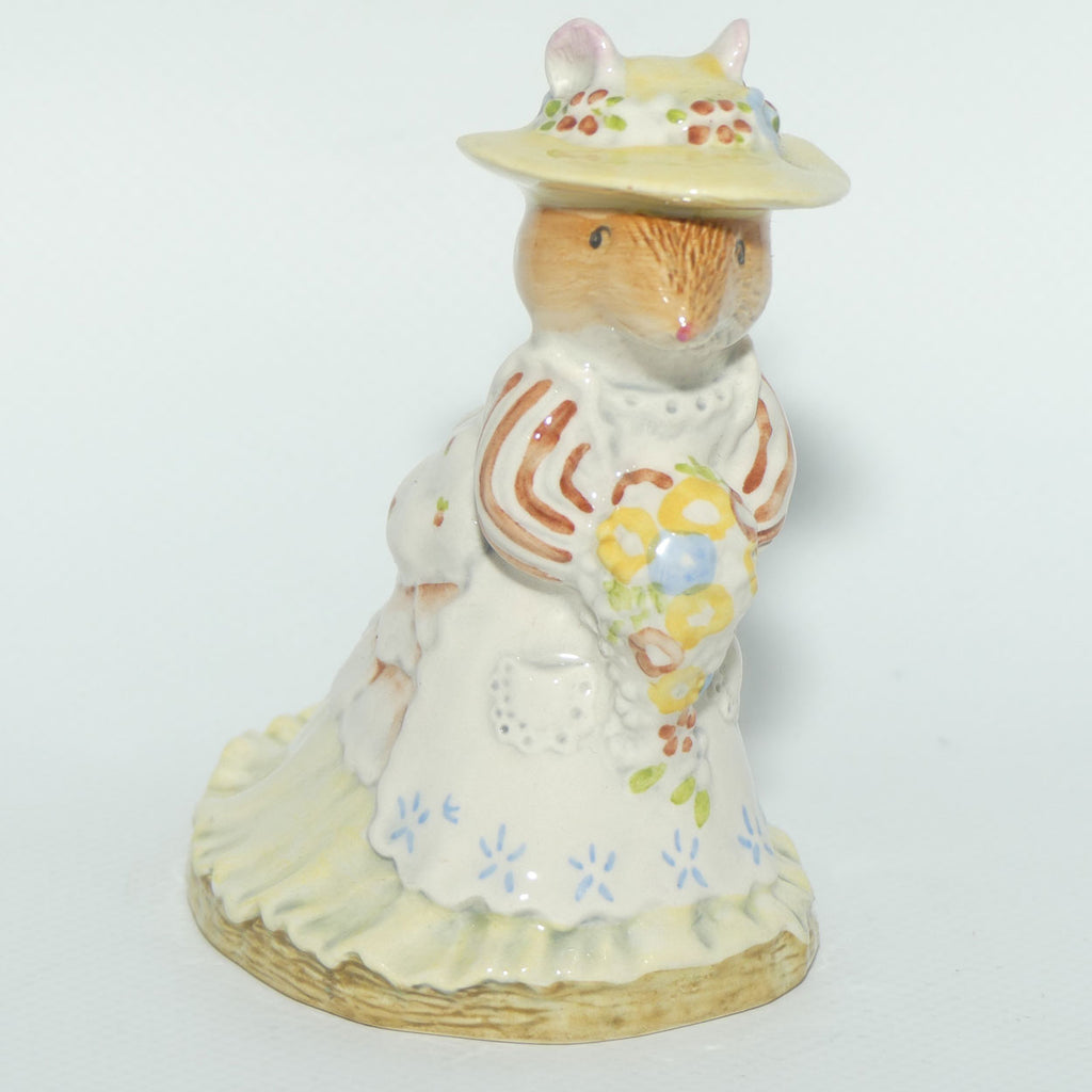 DBH1 Royal Doulton Brambly Hedge figure | Poppy Eyebright | Cream Bonnet and Dress