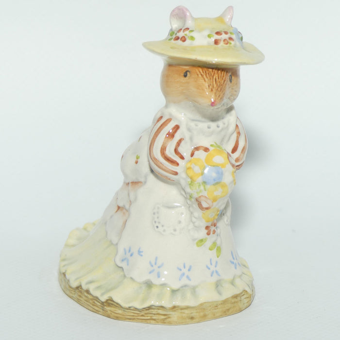 DBH01 Royal Doulton Brambly Hedge figure | Poppy Eyebright | Cream Bonnet and Dress