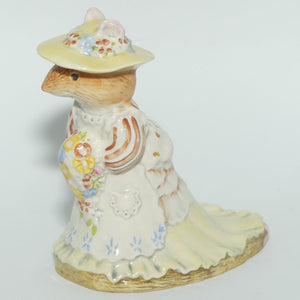 DBH1 Royal Doulton Brambly Hedge figure | Poppy Eyebright | Cream Bonnet and Dress