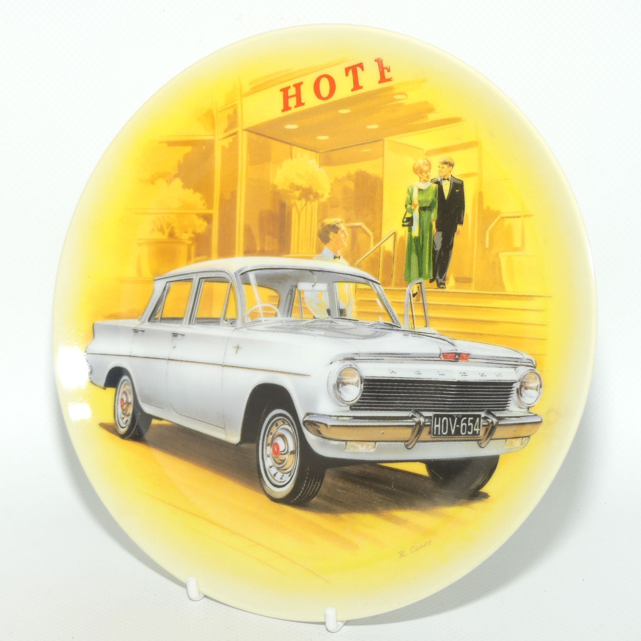 Bradex 03 M02 4.7 plate | The All Australian Car Series | 1962 The EJ Holden | Plate Number B-236