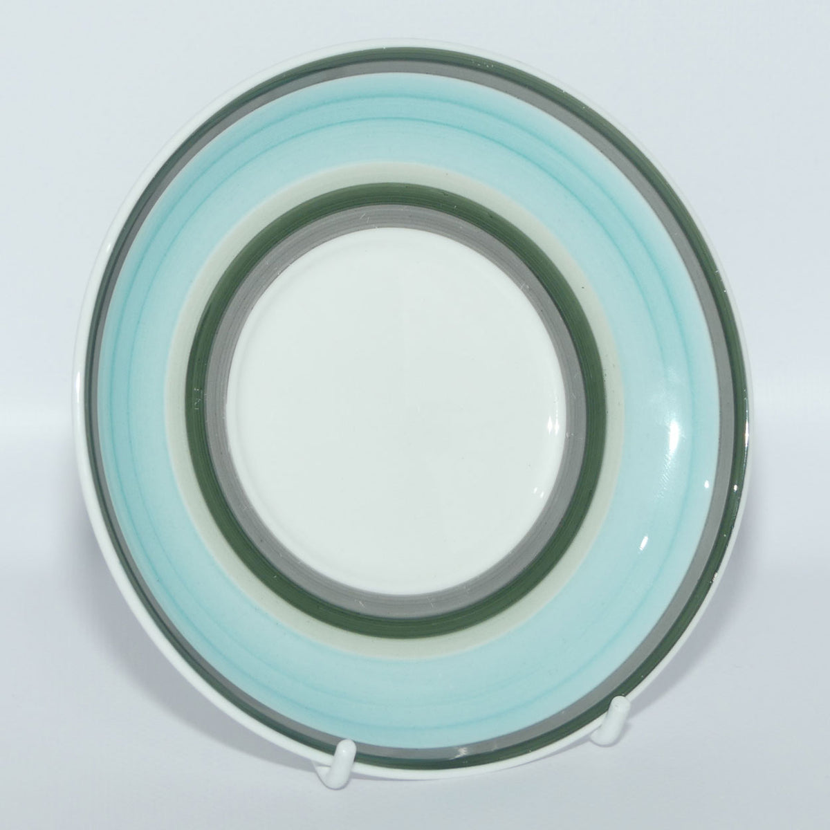 Susie Cooper Gay Stripes series | C2143 Jade saucer only