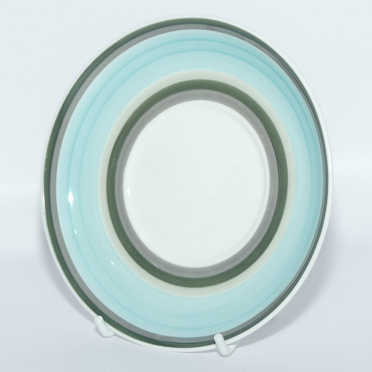 Susie Cooper Gay Stripes series | C2143 Jade saucer only