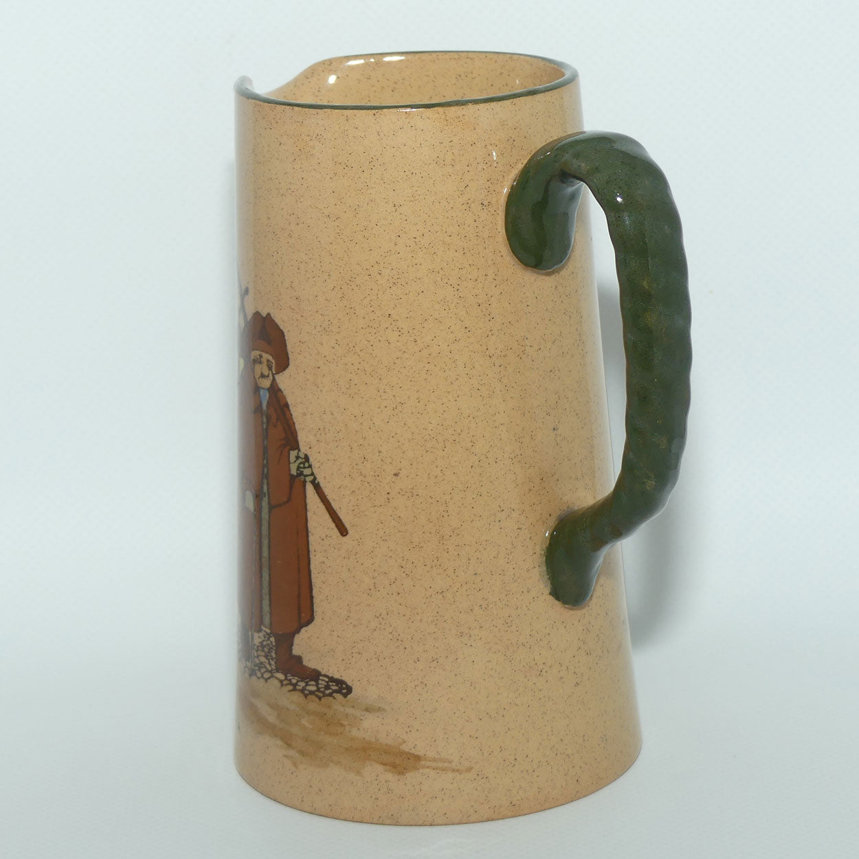 Royal Doulton Nightwatchman jug | Breda shape | Whieldon Glaze | D1460