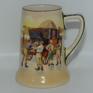 Royal Doulton Coaching Days ale tankard D2716 | Scene 15